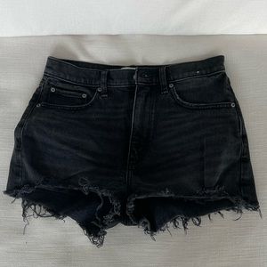 Abercrombie high rise mom short